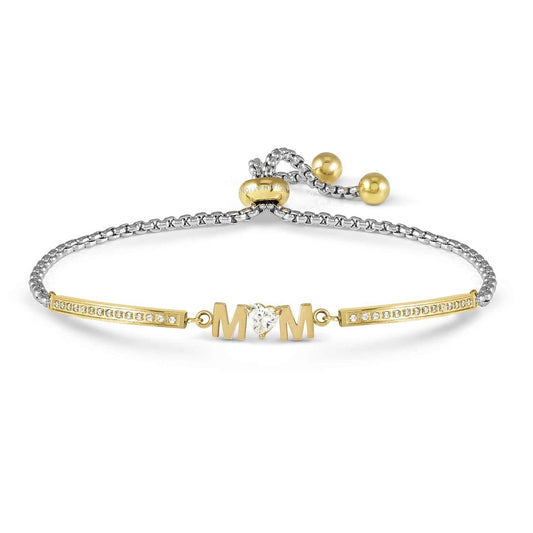 Nomination Gold Milleluci Mum Crystal Bracelet