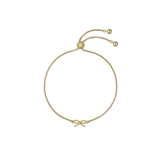 Ted Baker Gold Bridget Mini Metal Bow Slide Bracelet