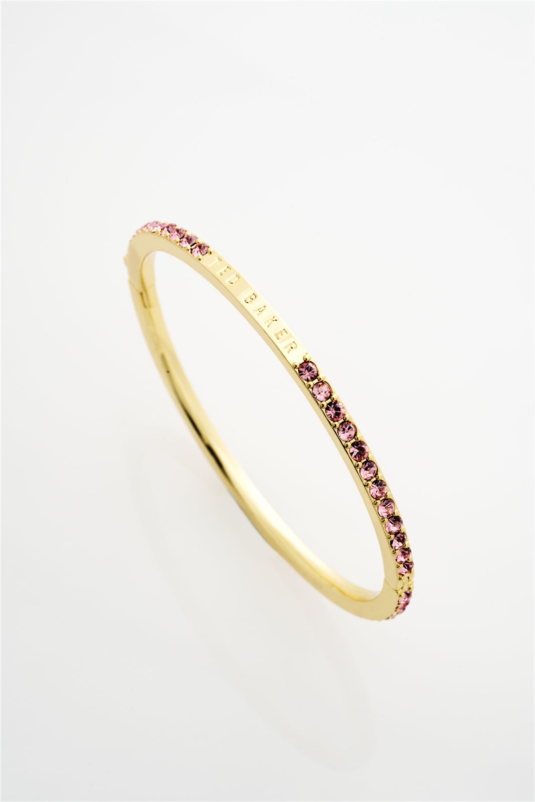 Ted Baker Gold Claudia Pavé Rose CZ Bangle