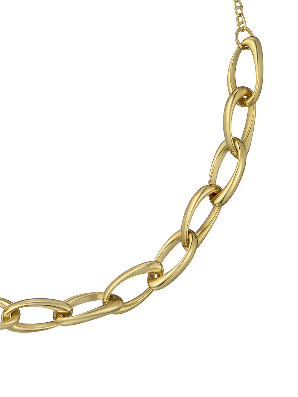 Ted Baker Gold Corola Contour Chain Necklace