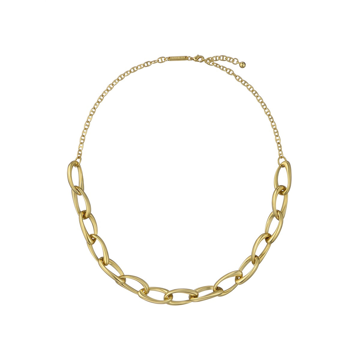 Ted Baker Gold Corola Contour Chain Necklace