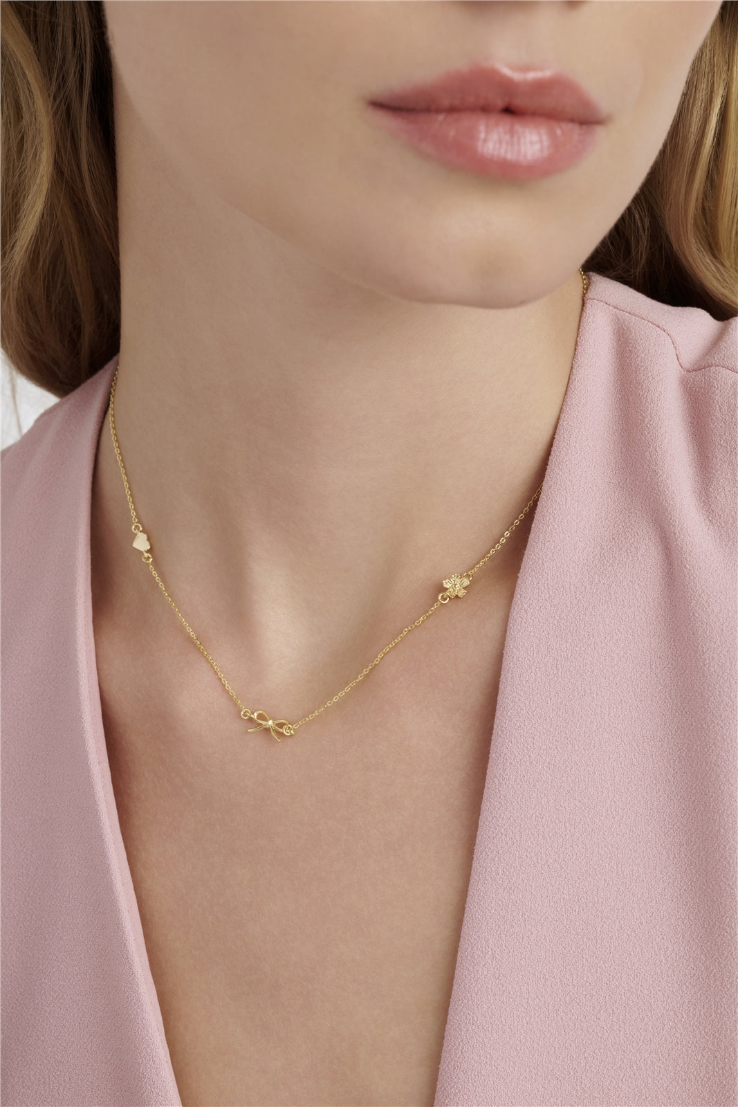 Ted Baker Gold Iona Mini Icons Necklace
