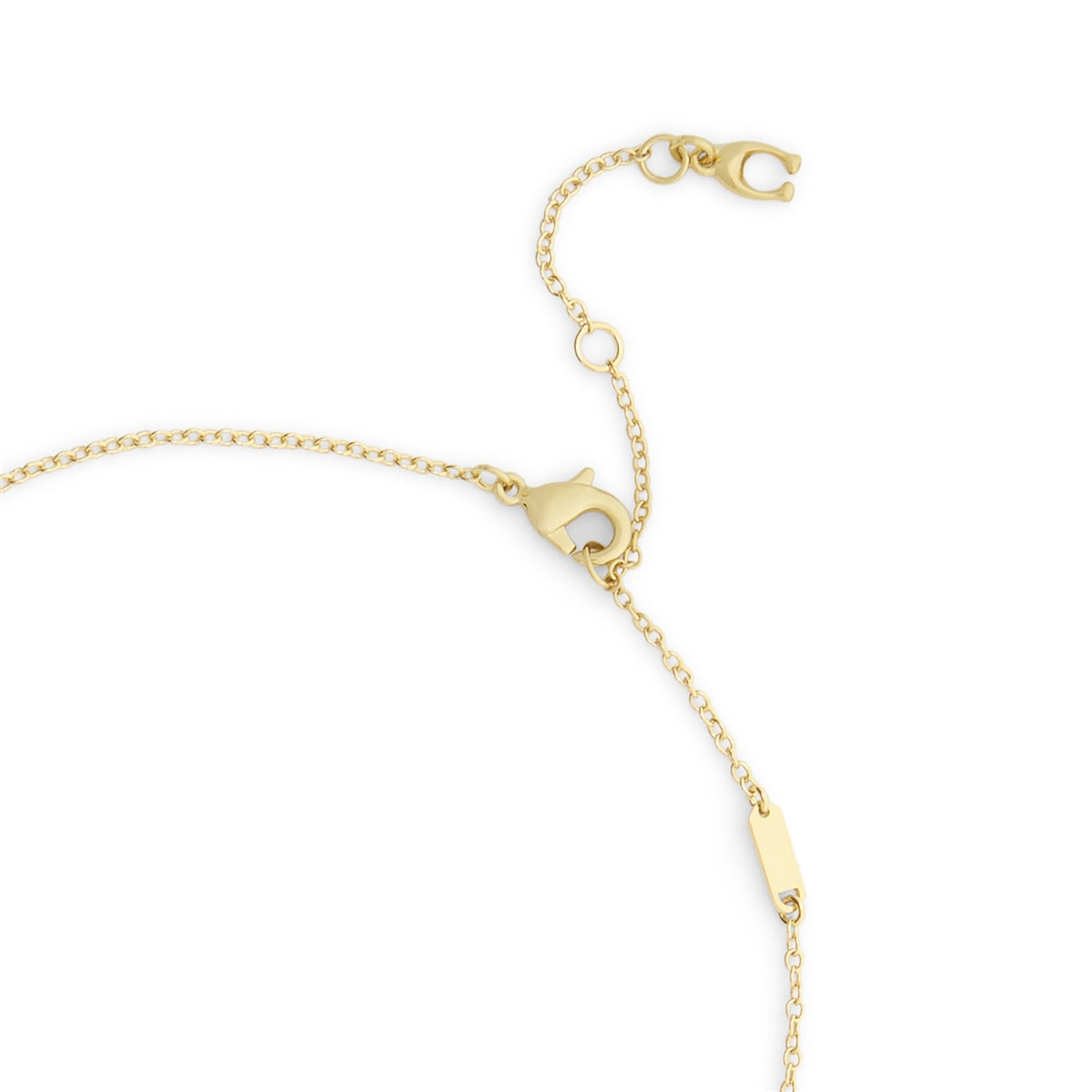Coach Gold Ladybug Necklace