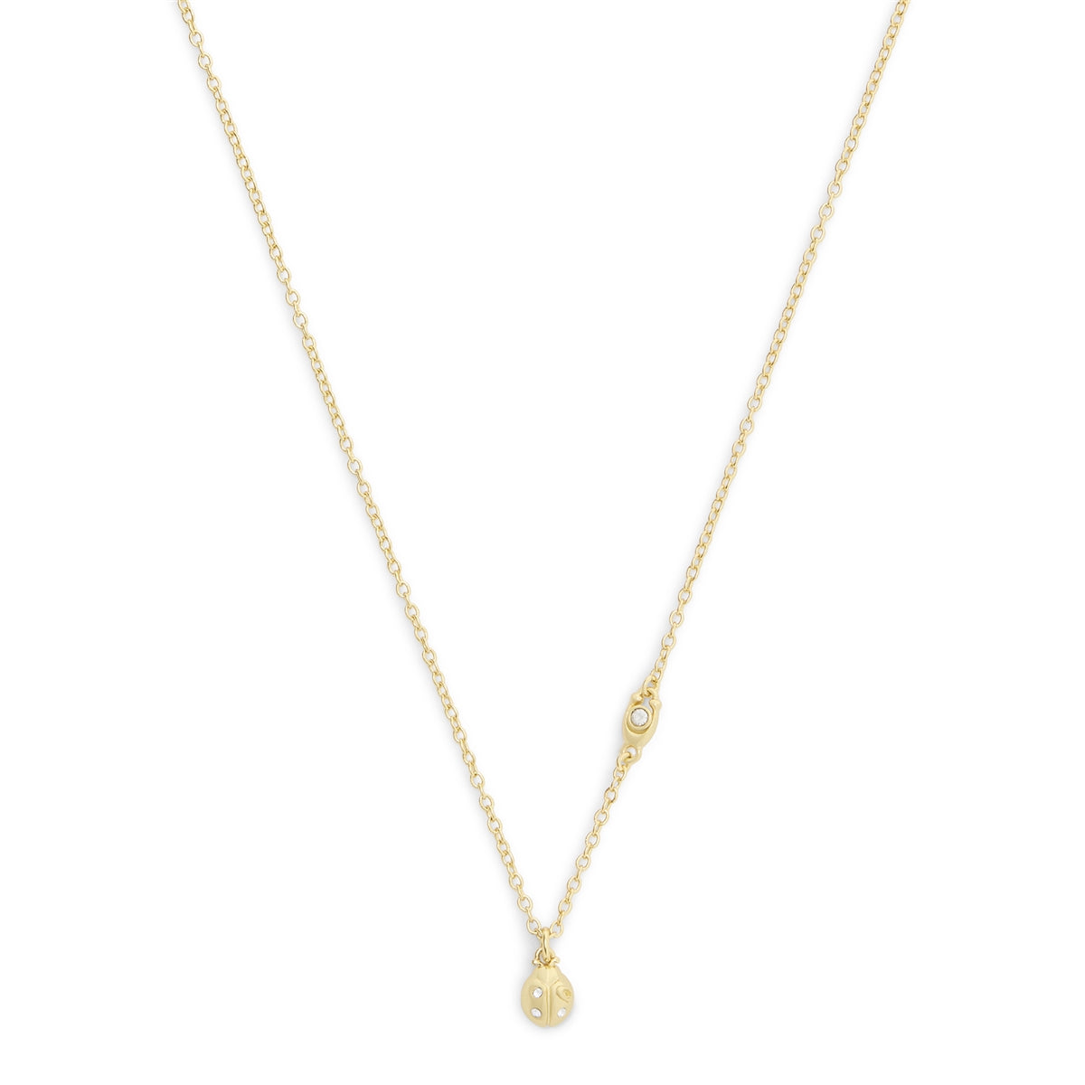 Coach Gold Ladybug Necklace