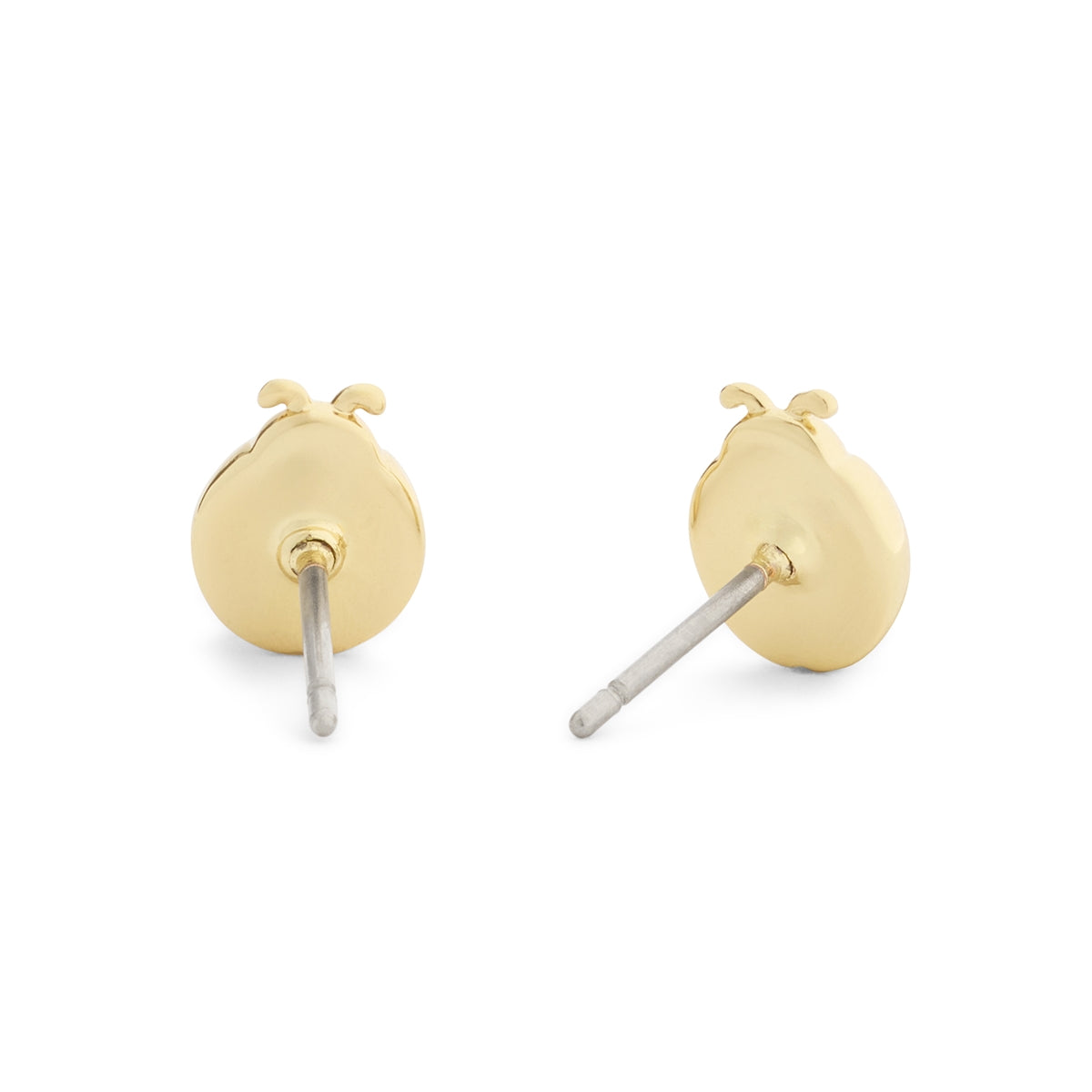 Coach Gold Ladybug Studs