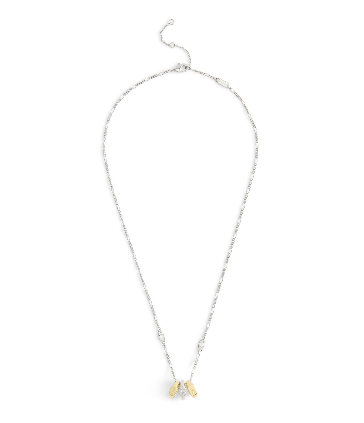 Coach Gold Signet Rondelle Necklace