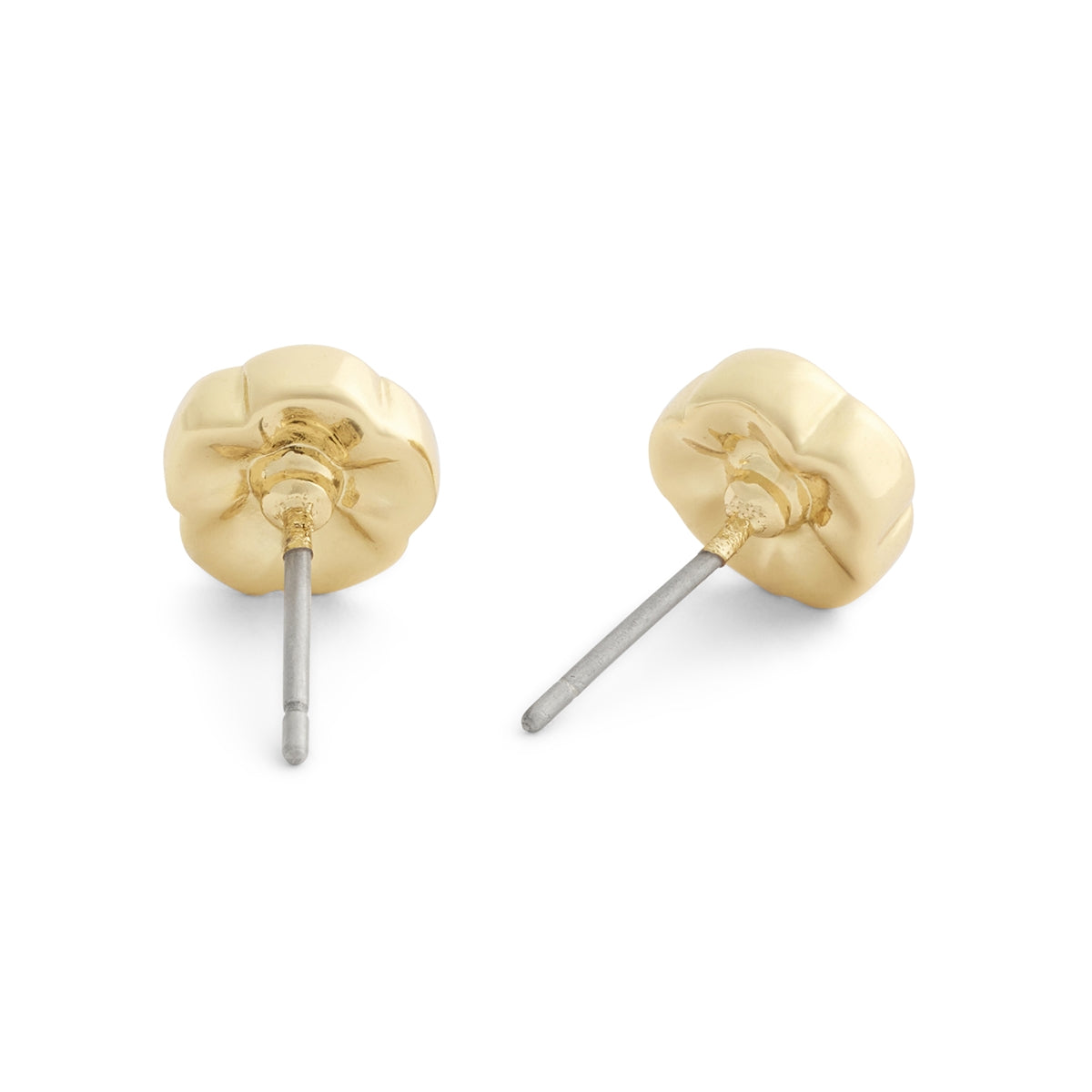Coach Gold Tea Rose Studs