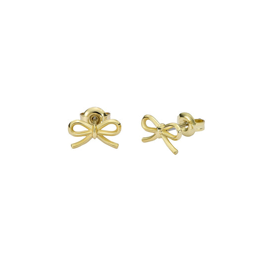 Ted Baker Gold Brooke Mini Metal Bow Studs