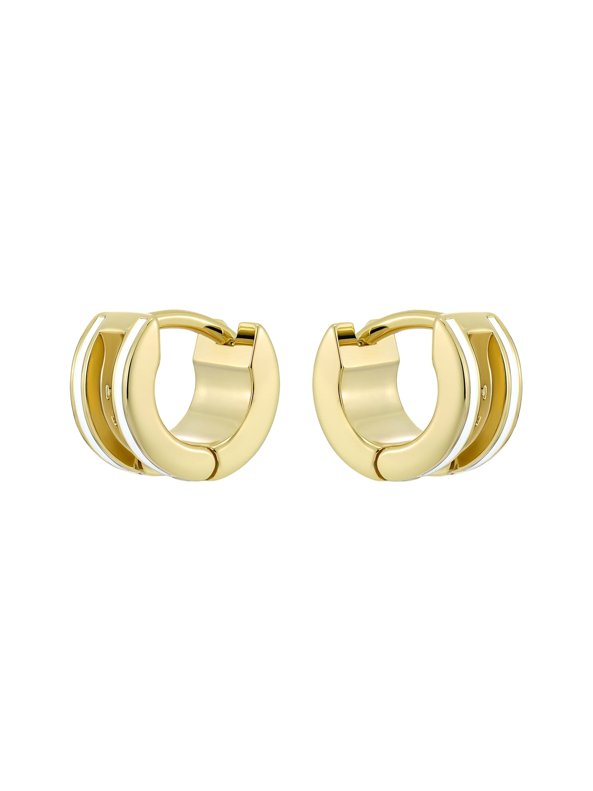 Ted Baker Gold Rolo Engraved Roll White Huggies