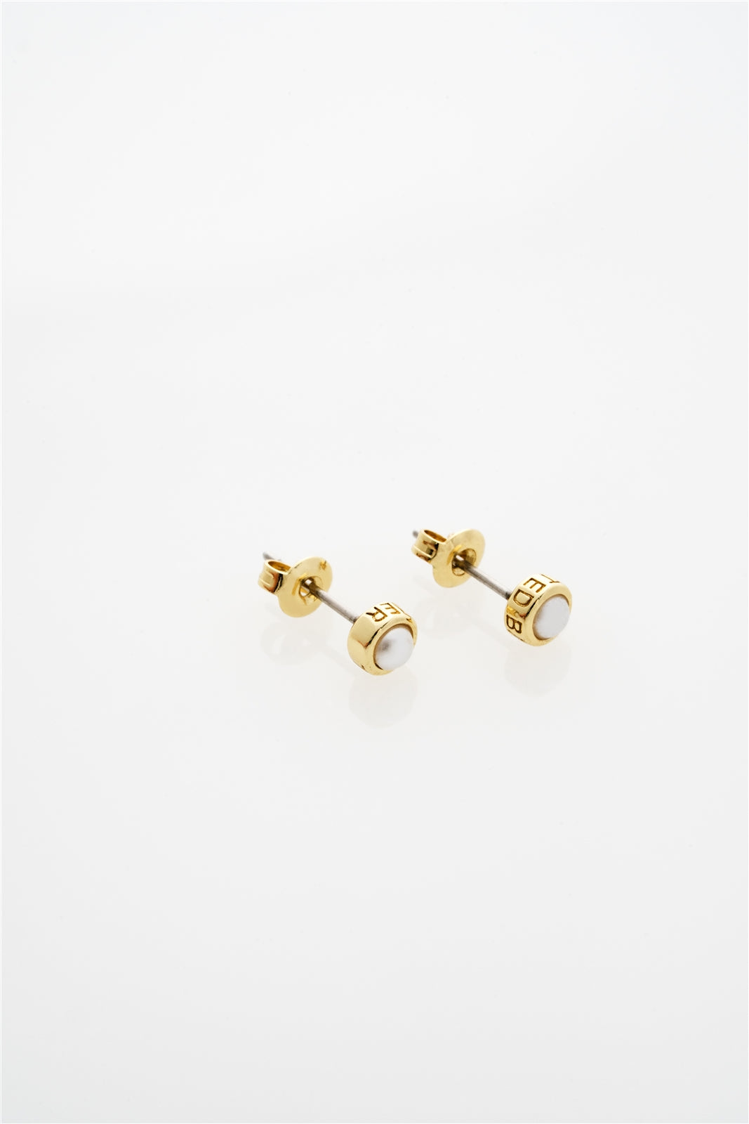 Ted Baker Gold Sinee Pearl Stud Earrings
