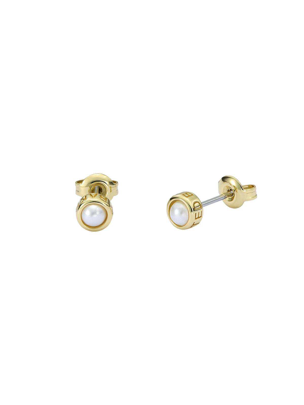 Ted Baker Gold Sinee Pearl Stud Earrings