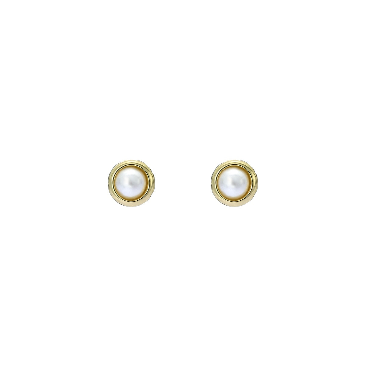 Ted Baker Gold Sinee Pearl Stud Earrings