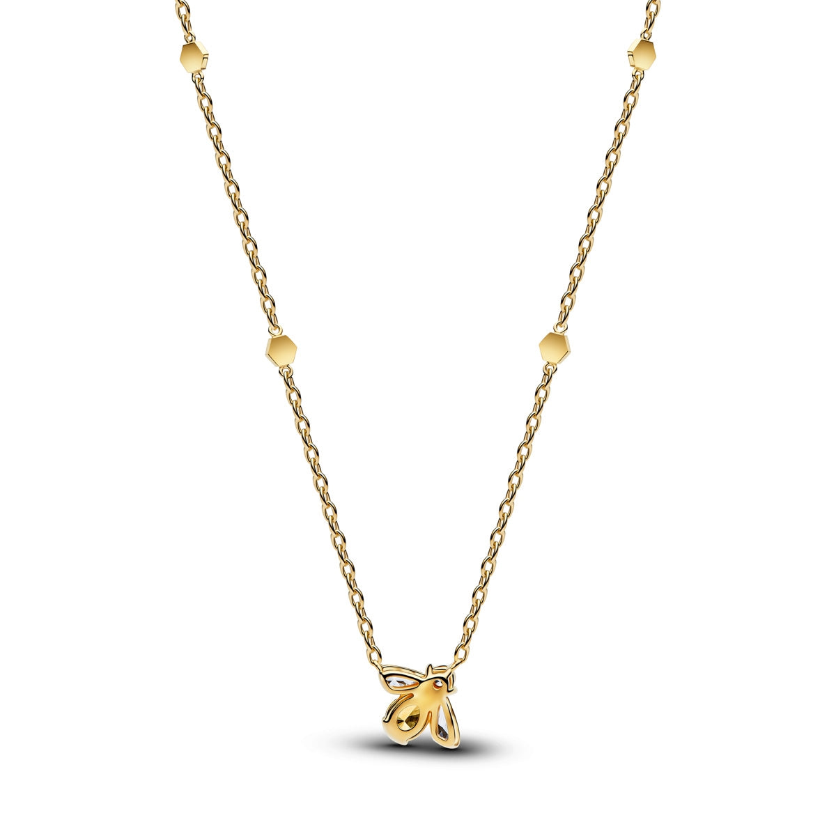 Pandora Gold Honey Bee Pendant Necklace