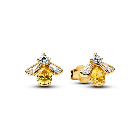 Pandora Gold Honey Bee Stud Earrings