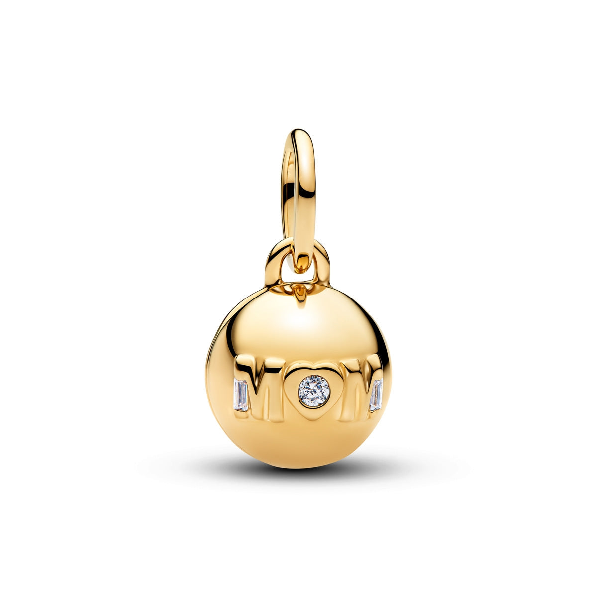 Pandora Gold Mom Ball Clasp Charm