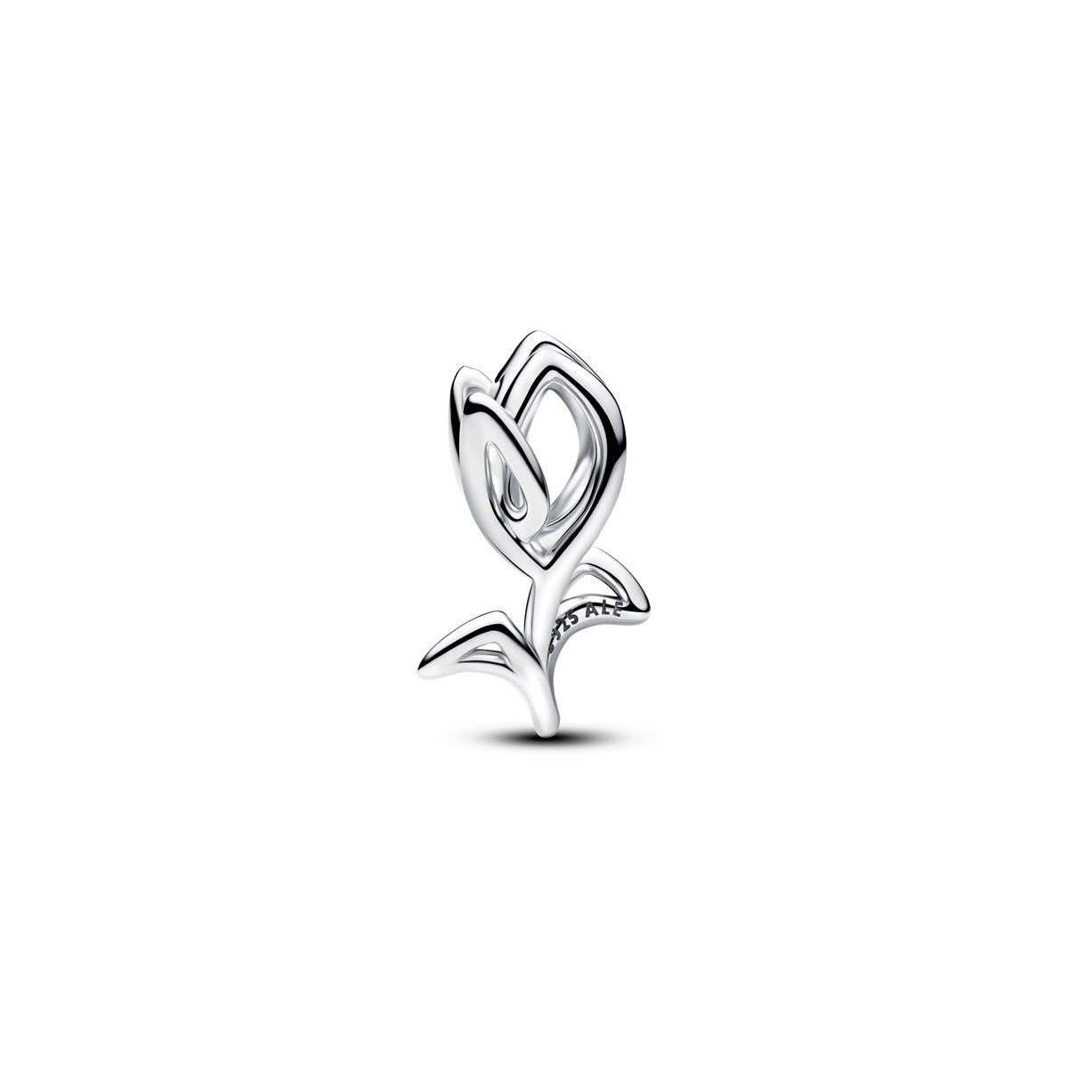 Pandora Silver Tulip Openwork Charm