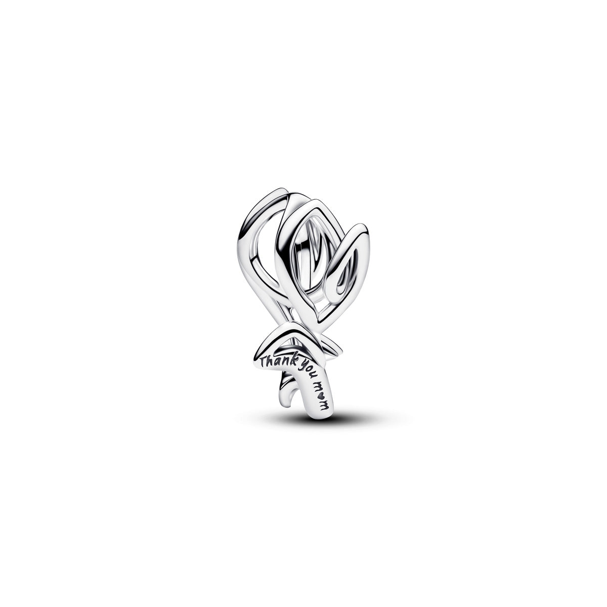 Pandora Silver Tulip Openwork Charm