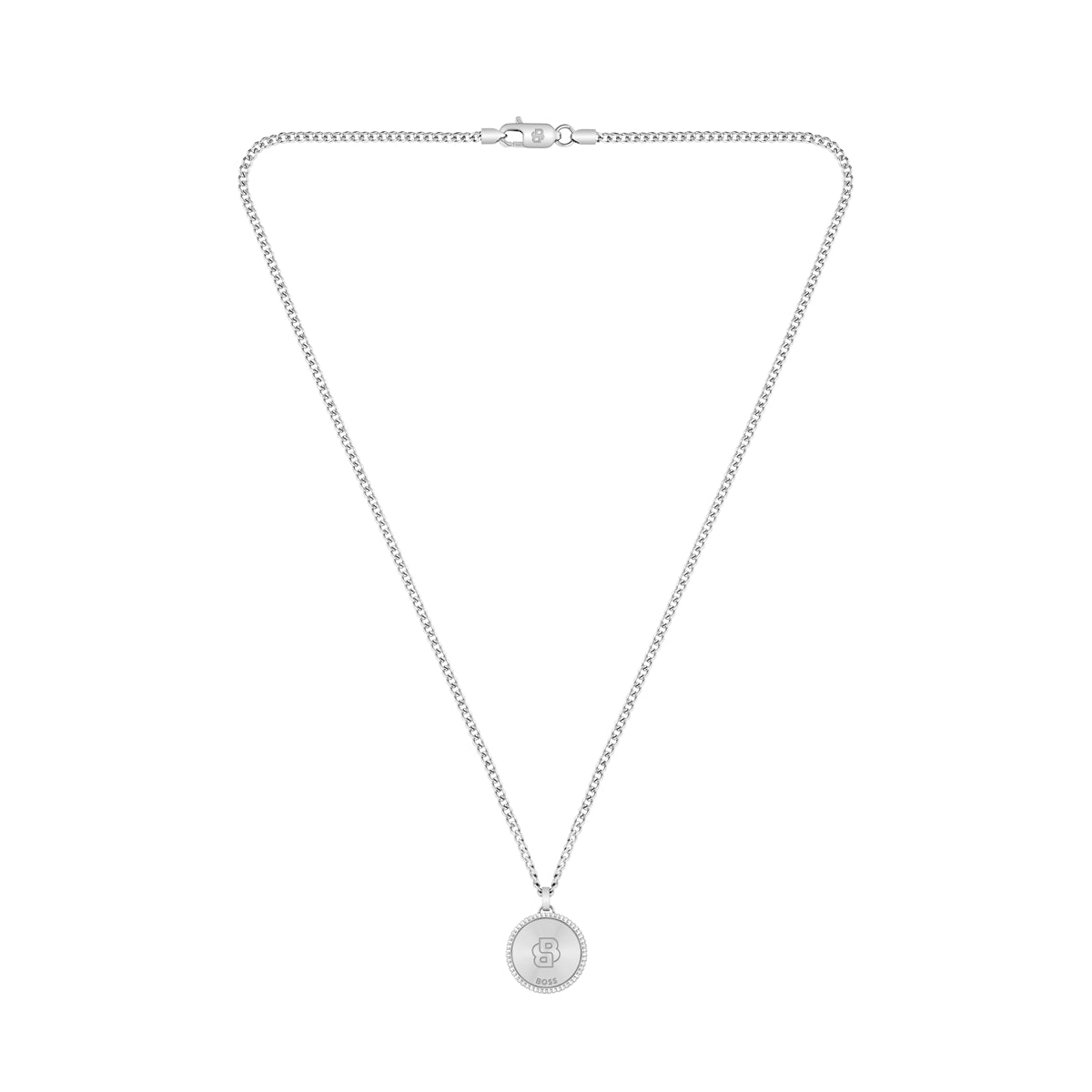 Boss North Star Silver Necklace