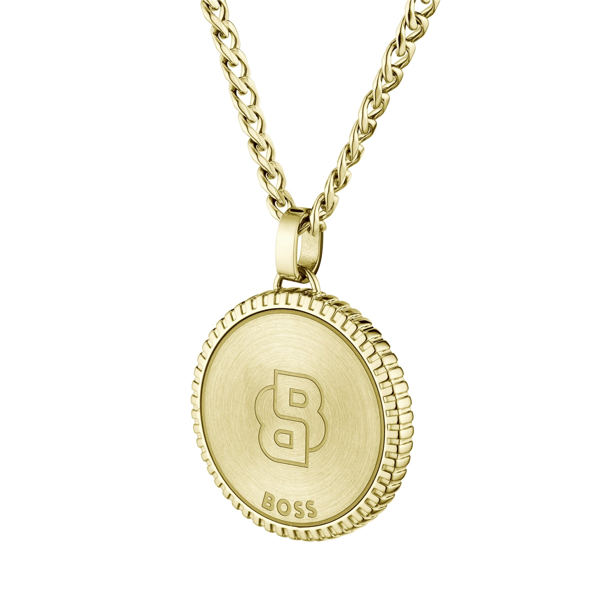 Boss North Star Gold Necklace