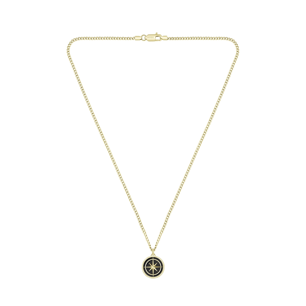 Boss North Star Gold Necklace