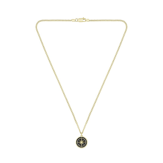 Boss North Star Gold Necklace