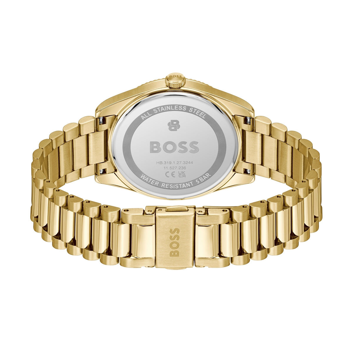 Boss Gold Cheswick Black Dial Watch