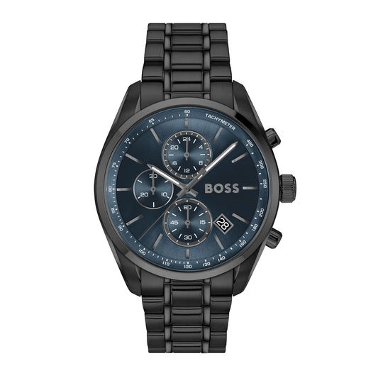 Boss Black Grand Prix 44 Navy Blue Dial Watch