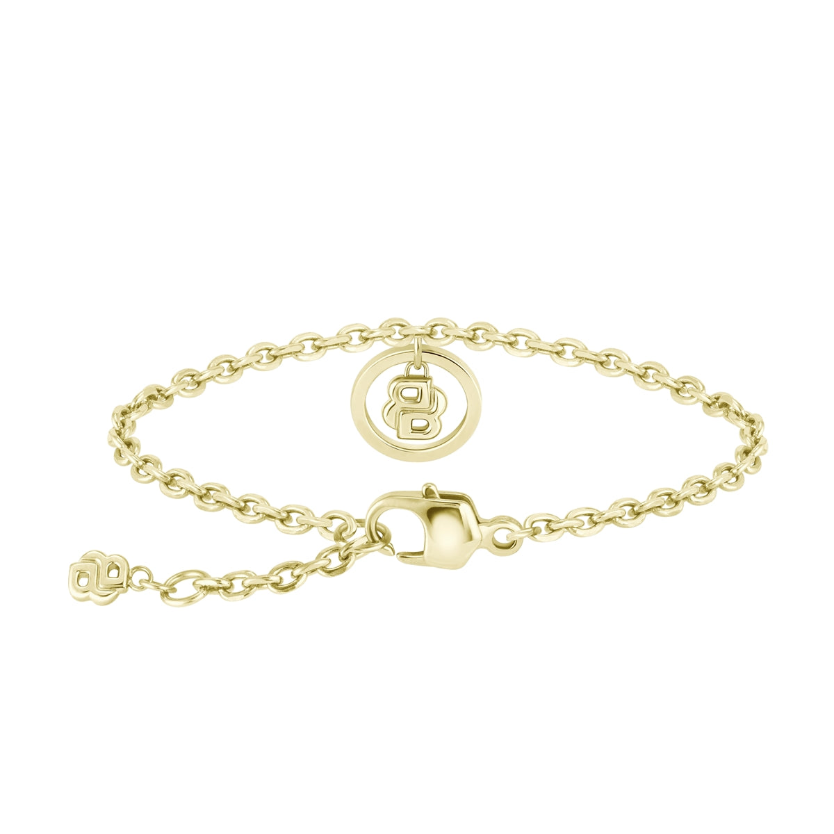 Boss Gold Double B Halo Bracelet