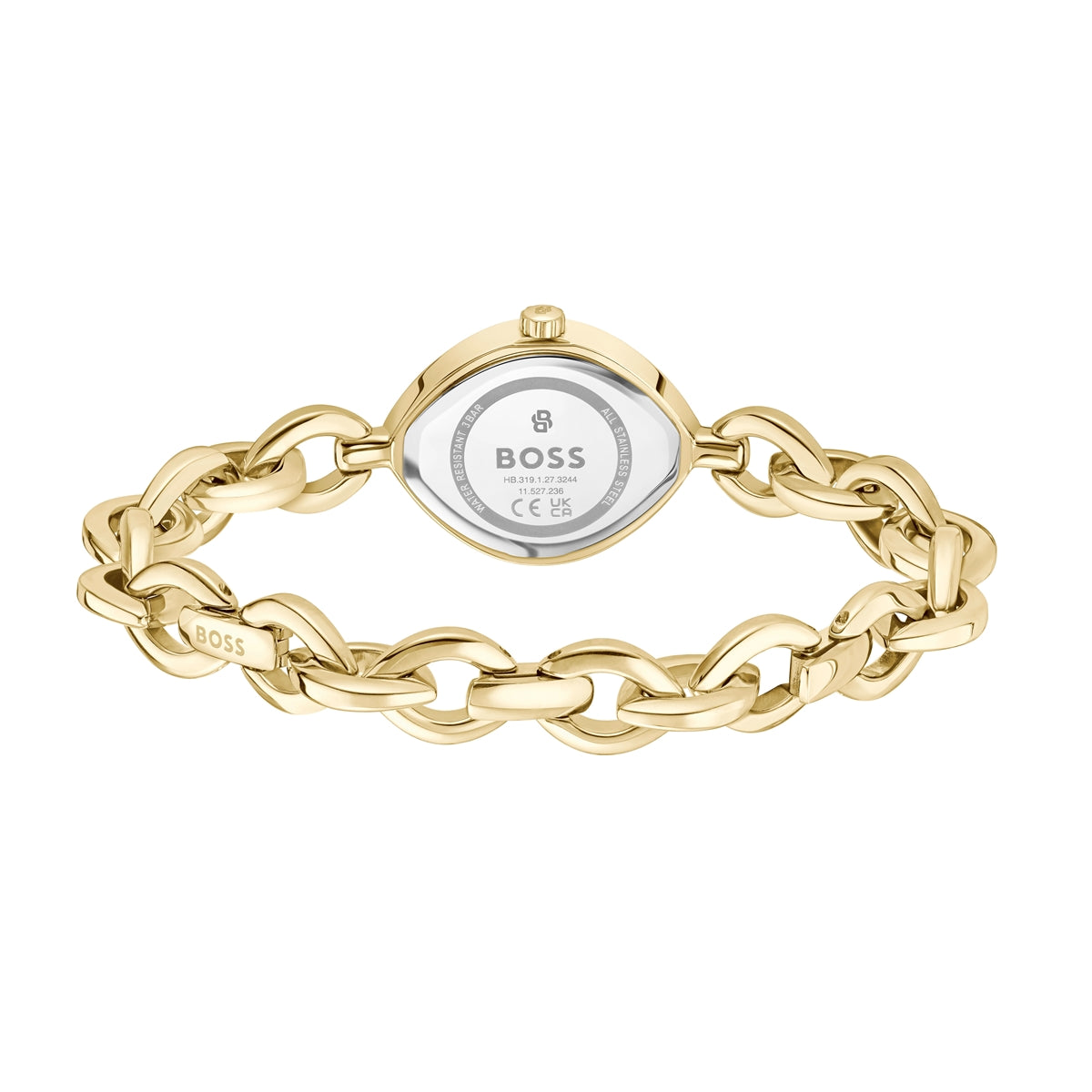 Boss Gold Fiora Chain Bracelet Watch