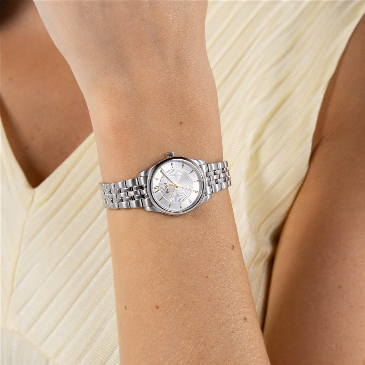 Boss Silver Graceful Mina Watch