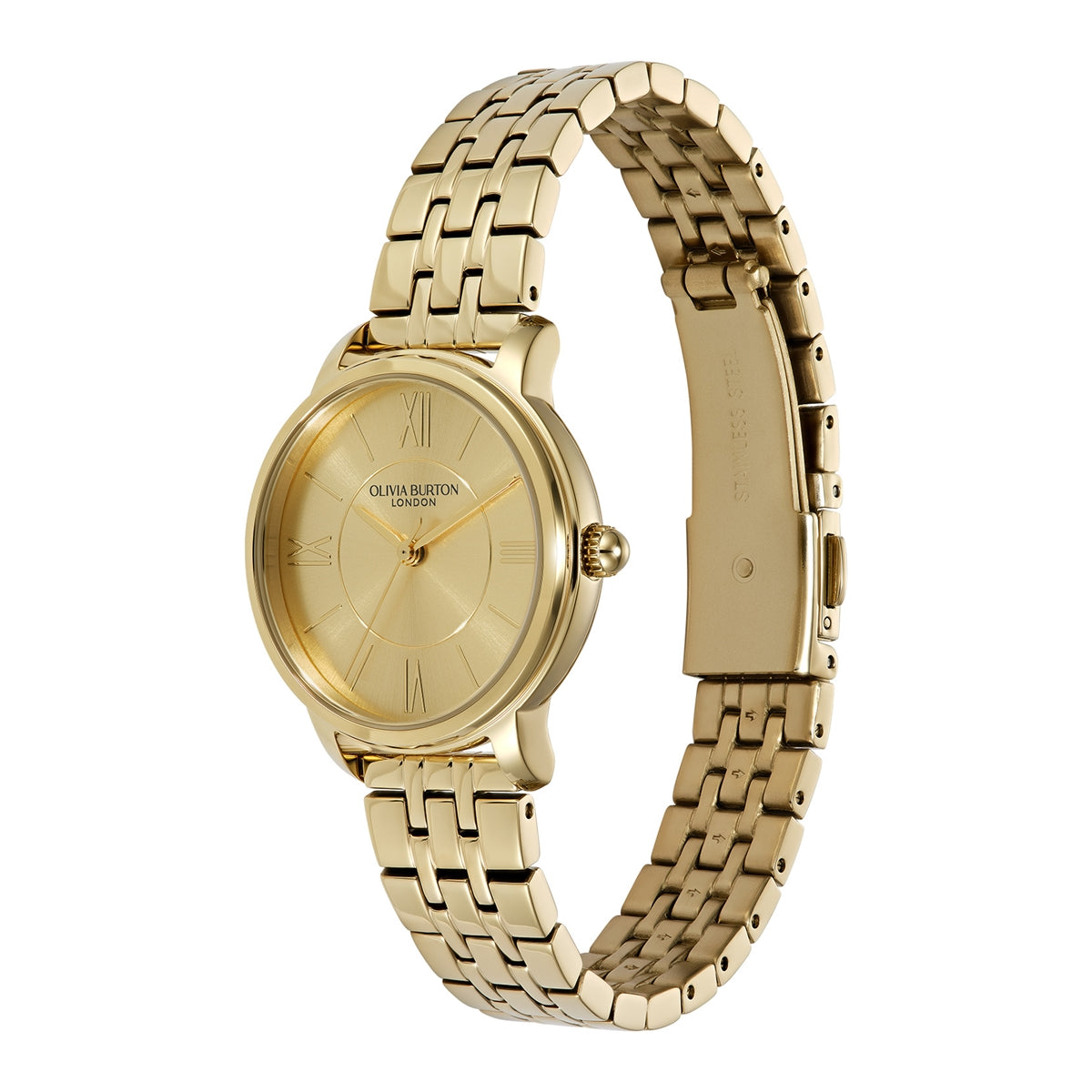Olivia Burton Gold Westboure Gold Dial Watch