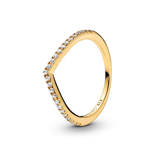 Pandora Gold Wishbone Ring