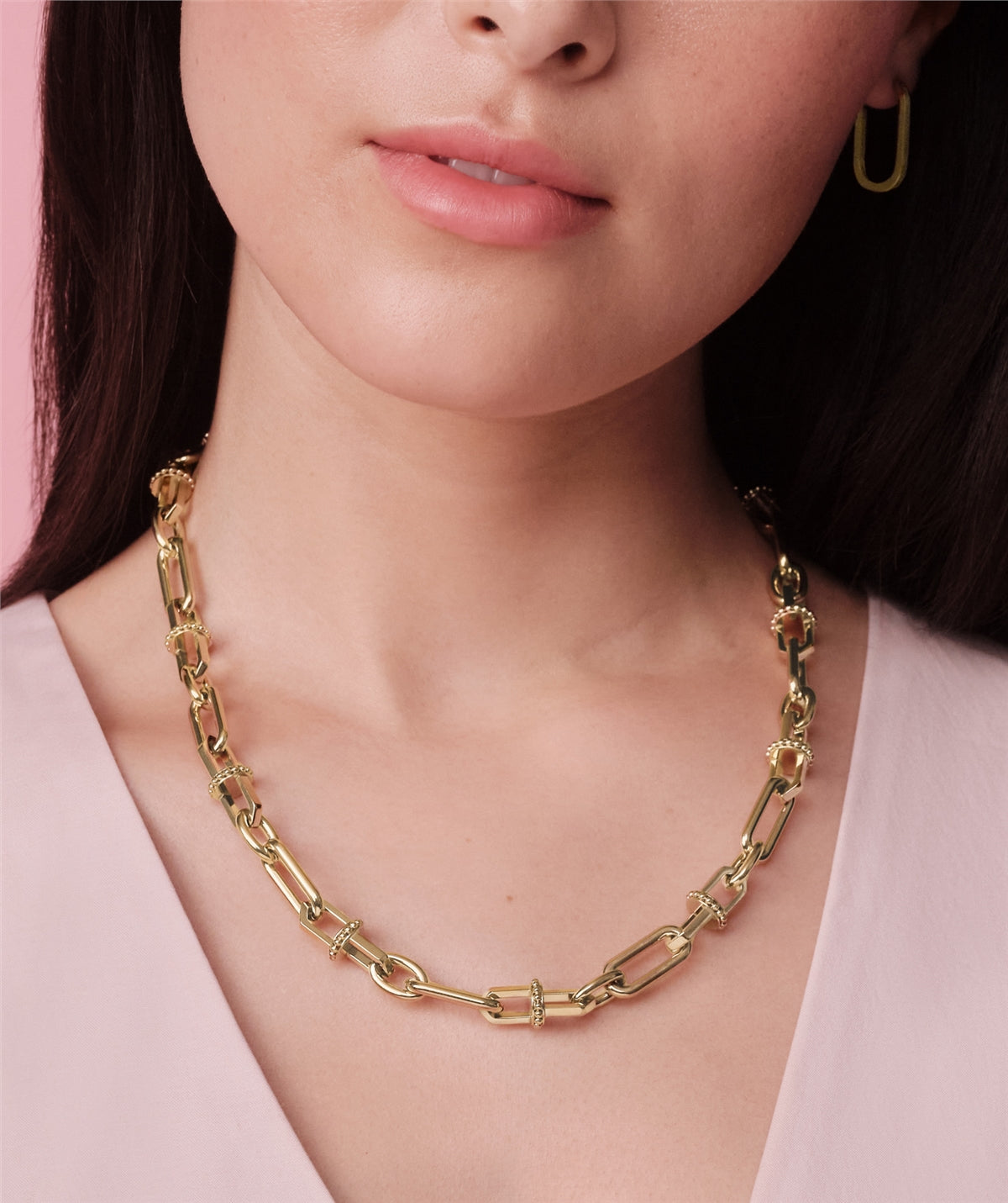 Olivia Burton Anchor Link Gold Chain Necklace
