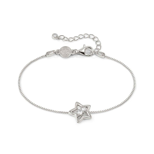 Nomination Silver Dream Beats Star White CZ Bracelet