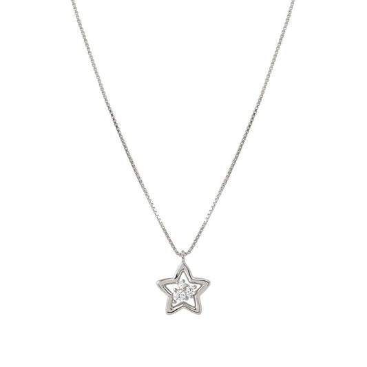 Nomination Silver Dream Beats Star White CZ Necklace