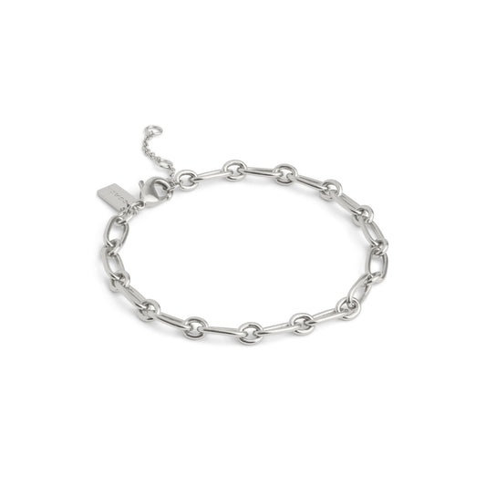 Coach Silver Starter Charm Bracelet