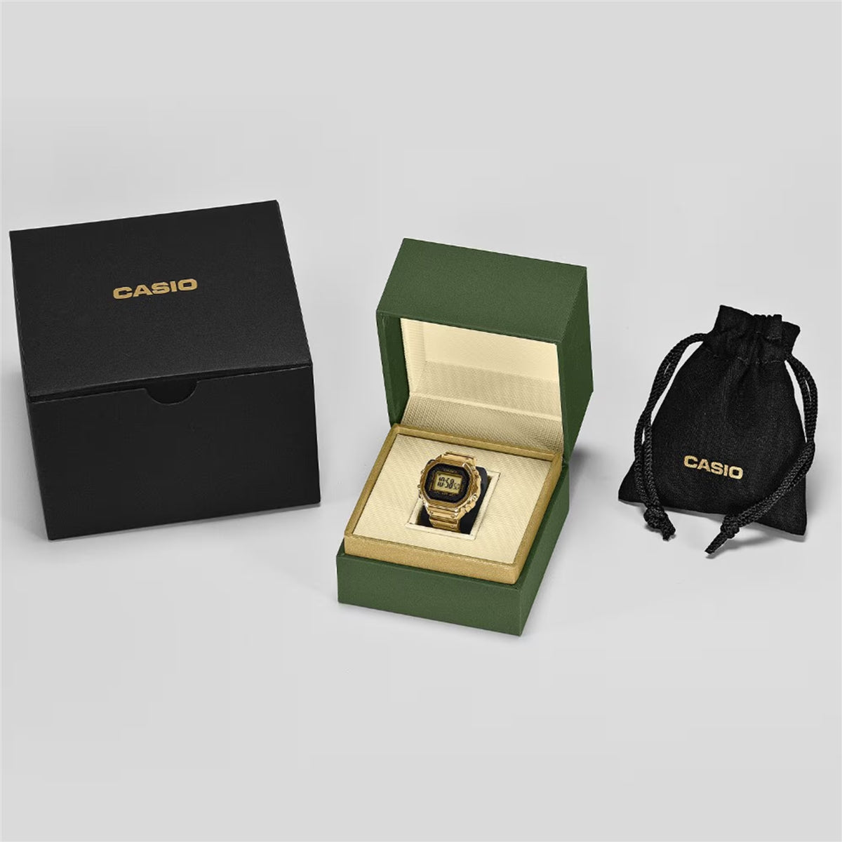 Casio CRW-001G-9 Gold Ring Watch
