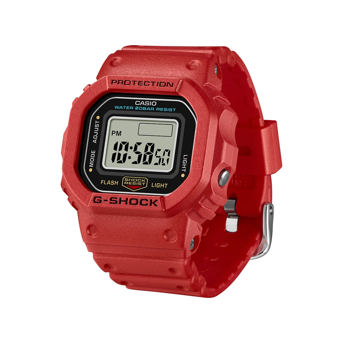 Casio DWN-5600-4 Red Ring Watch