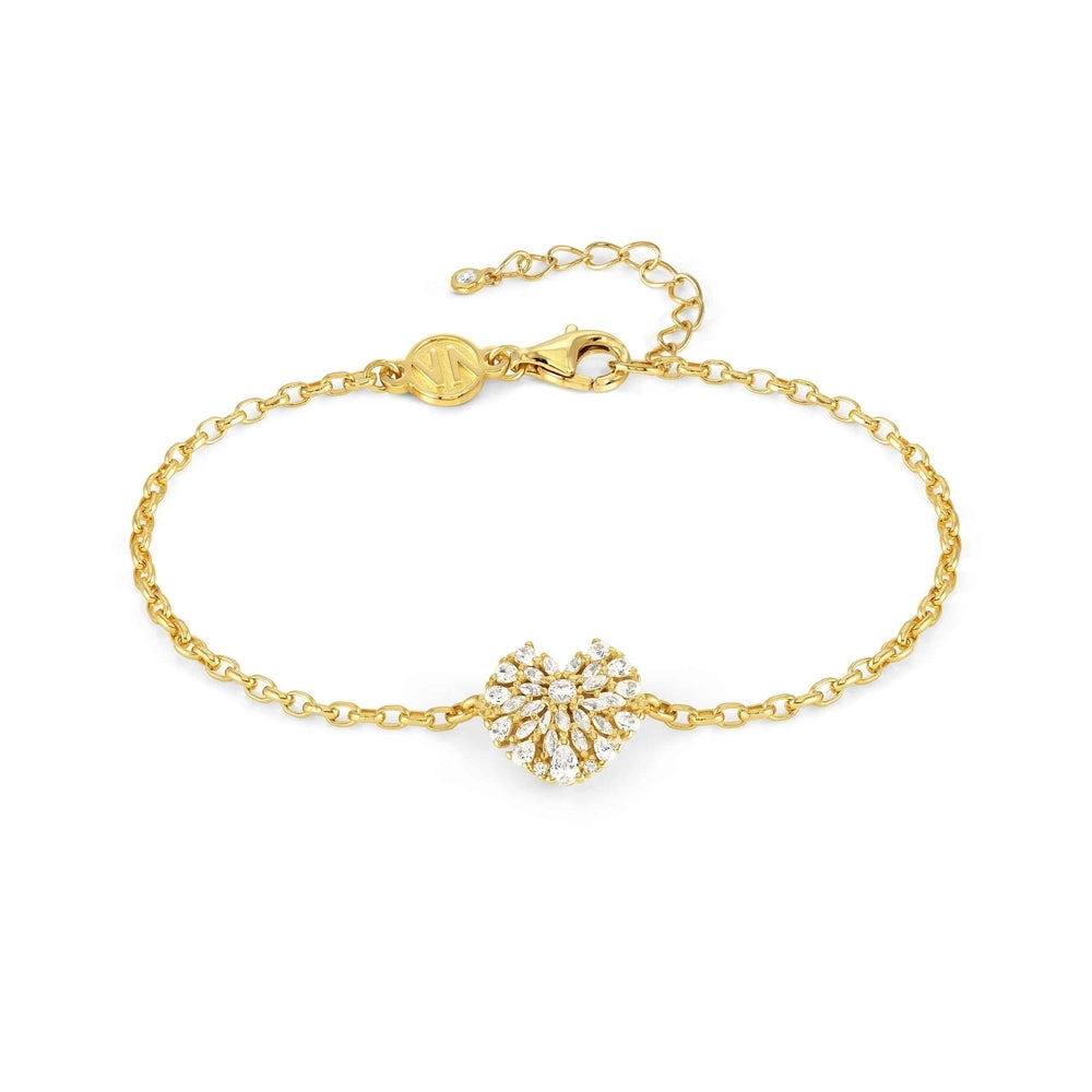 Nomination Ray Of Light Gold Heart Set