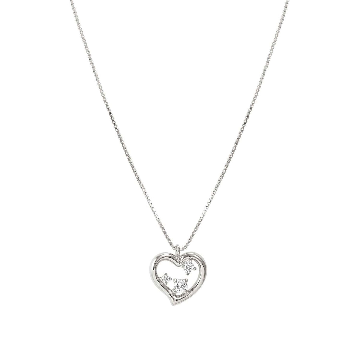 Nomination Silver Dreams Beats White CZ Heart Set