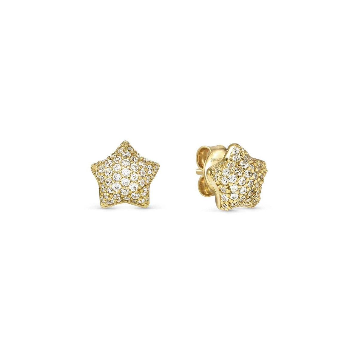 Nomination Gold Lifepoetry White Pavé Star Set