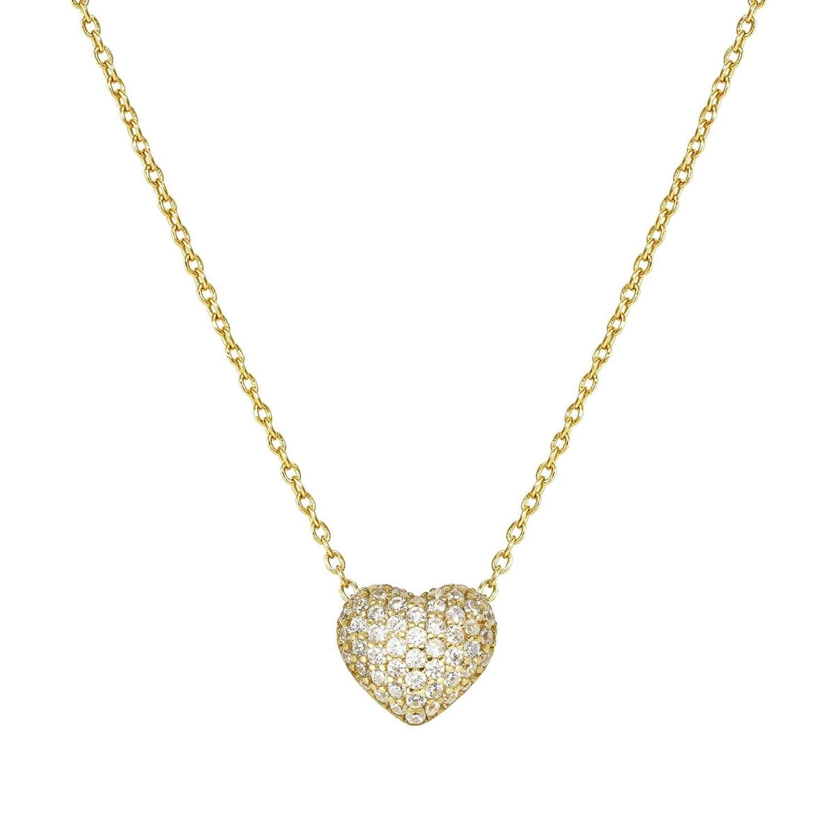Nomination Gold Lifepoetry White Pavé Heart Set