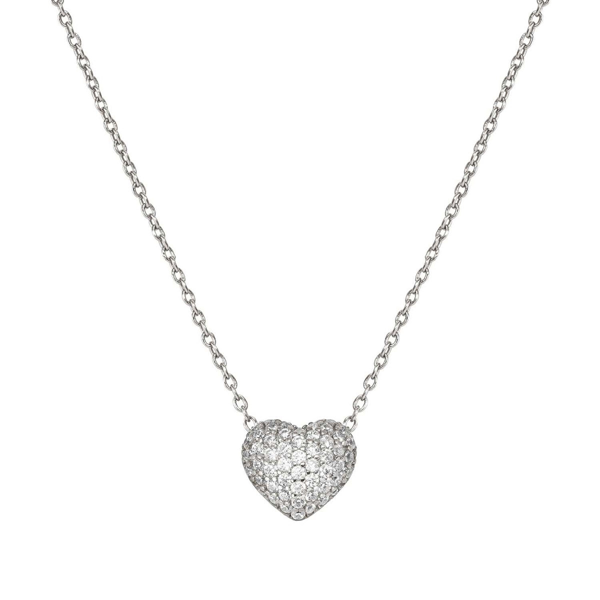 Nomination Silver Lifepoetry White Pavé Heart Set