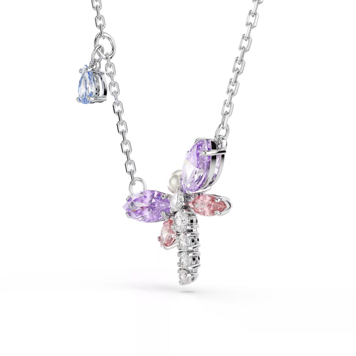 Swarovski Ariana Grande x Swarovski Multi-coloured Dragonfly Necklace