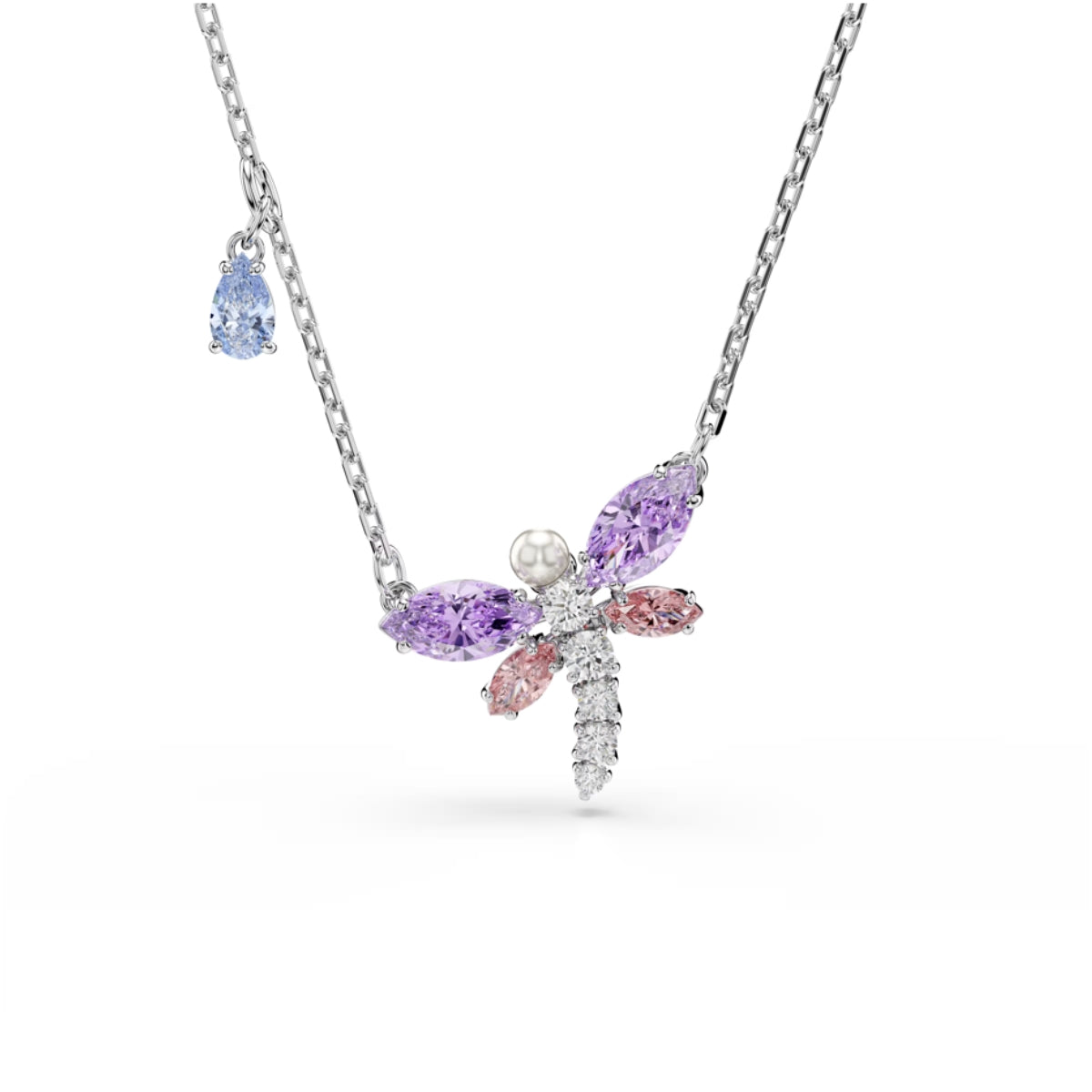 Swarovski Ariana Grande x Swarovski Multi-coloured Dragonfly Necklace