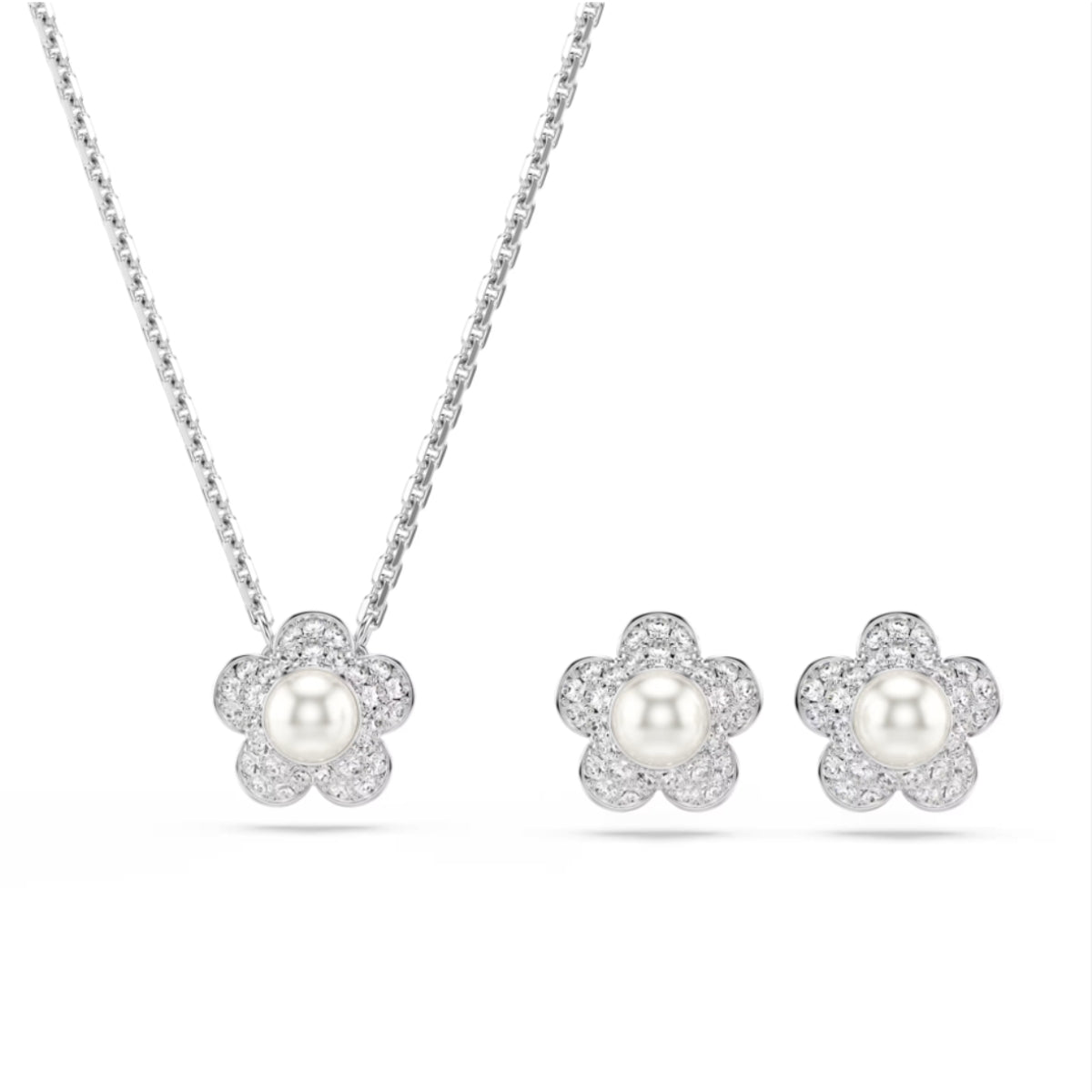 Swarovski Ariana Grande x Swarovski Crystal Pearl Flower Set