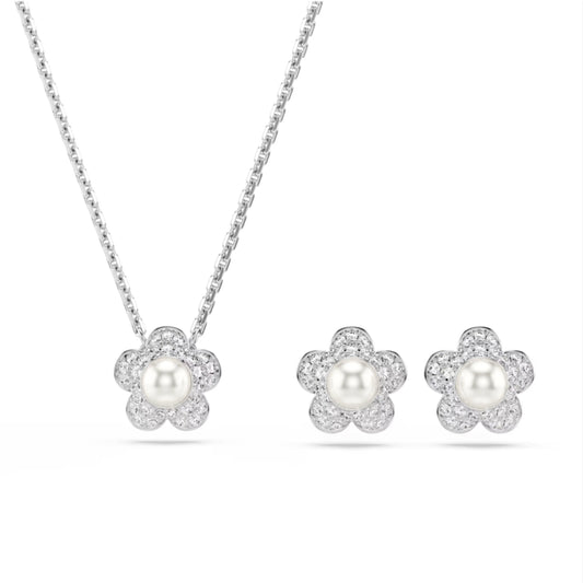 Swarovski Ariana Grande x Swarovski Crystal Pearl Flower Set