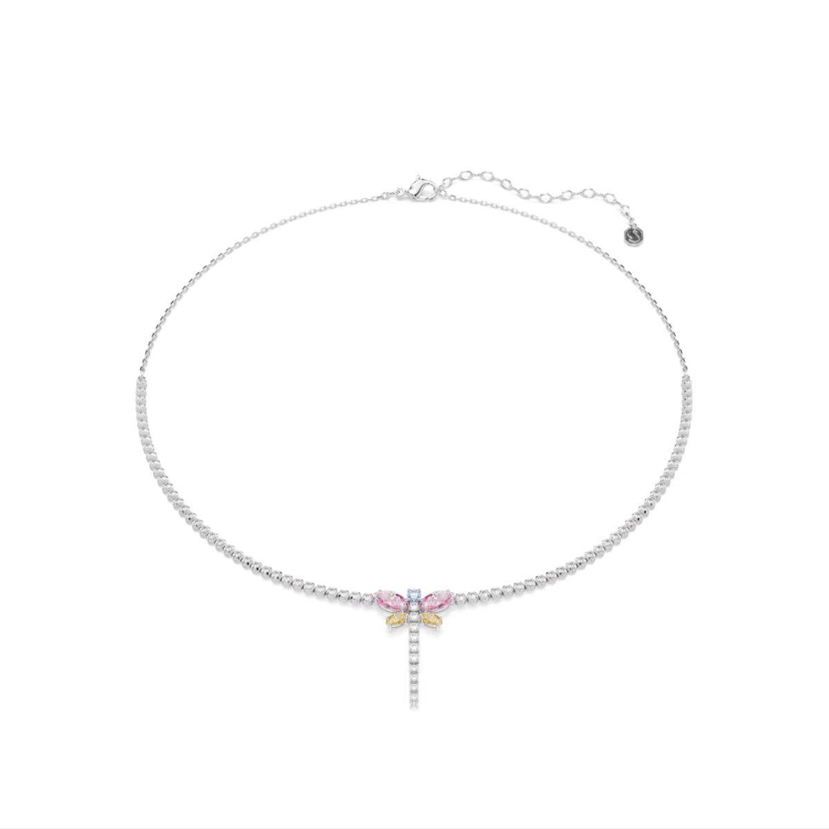 Swarovski Ariana Grande x Swarovski Multi-coloured Dragonfly Tennis Y Necklace
