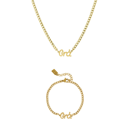 Over & Over Gold Grá Love Gift Set