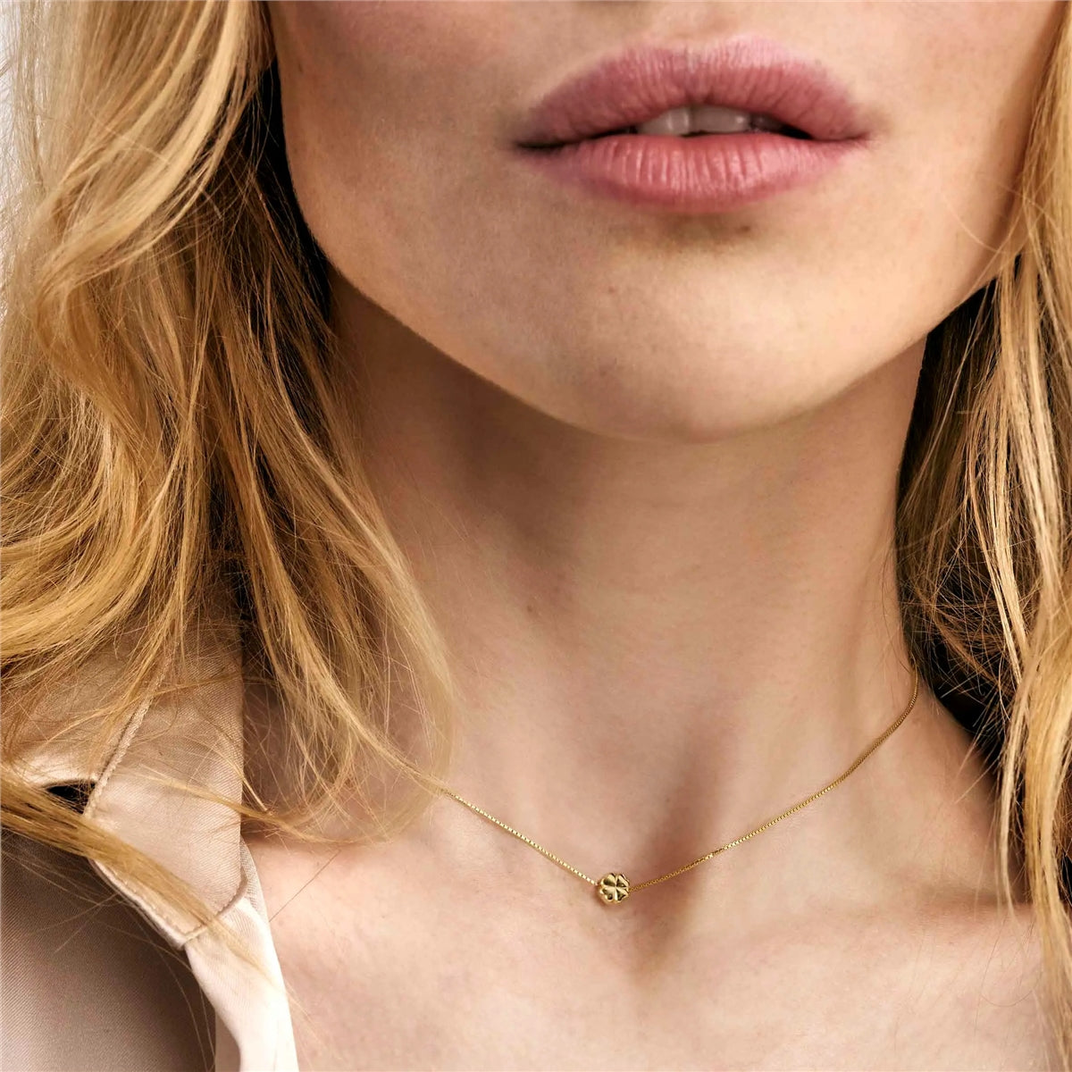 Nomination Armonica Gold Clover Necklace